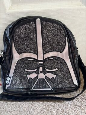 Star Wars Black Glitter Darth Vader hand Bag (NWT / NWD)